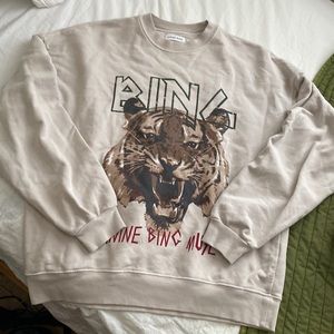 ANINE BING Tiger Sweatshirt